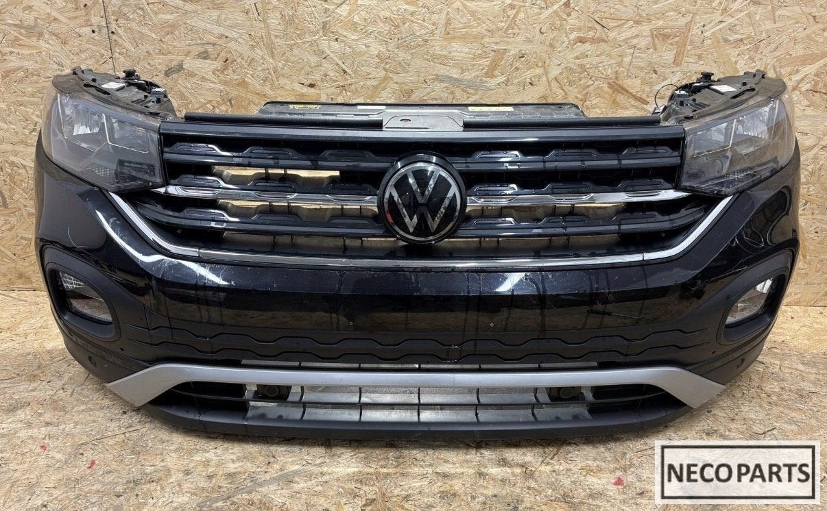 VW T-CROSS VOORKOP BUMPER KOPLAMP MOTORKAP SCHERM KOELER, Volkswagen, -, Garde-boue, Utilisé