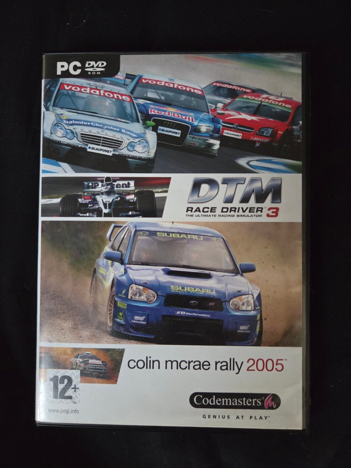 DTM Race Driver 3/Colin Mcrae Rally 2005 PC Game, Consoles de jeu & Jeux vidéo, Enlèvement