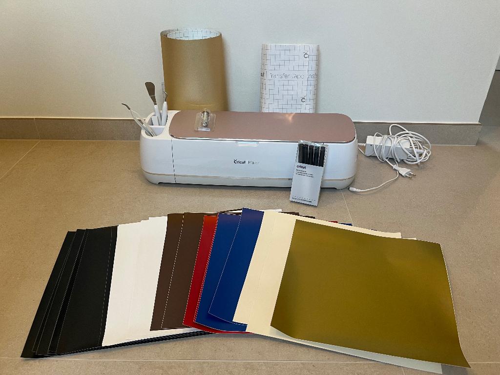 Cricut Maker + accessoires, Ophalen, Zo goed als nieuw, Gereedschap of Accessoires, Cricut