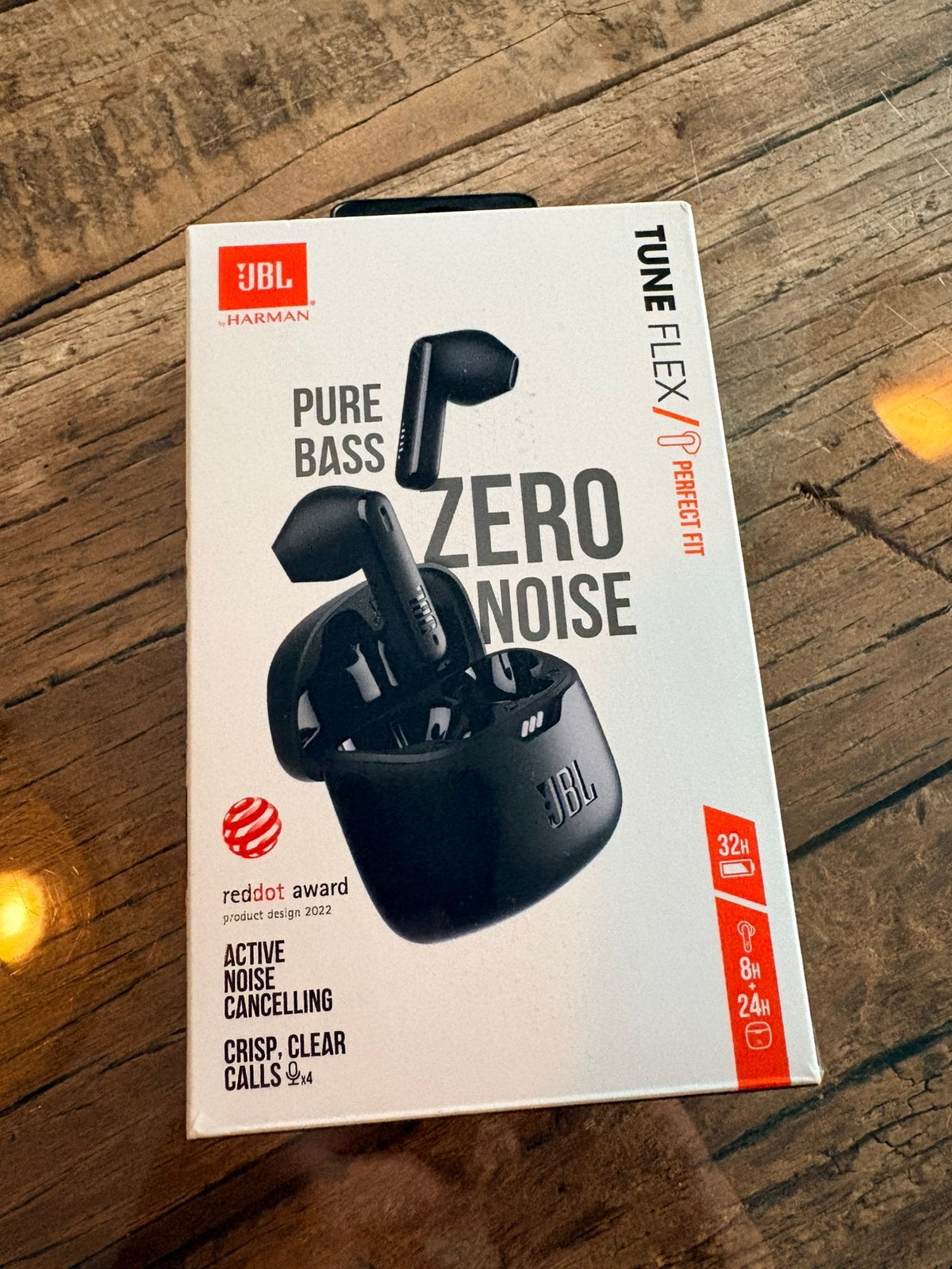 Jbl tune flex, Telecommunicatie, Mobiele telefoons | Oordopjes, Ophalen of Verzenden, Nieuw, Zwart, JBL