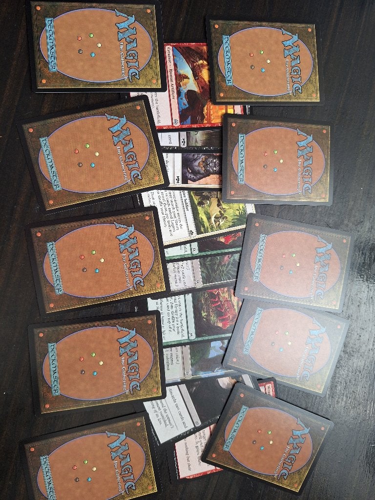 100 random magic kaarten, Ophalen of Verzenden, Zo goed als nieuw, Meerdere kaarten