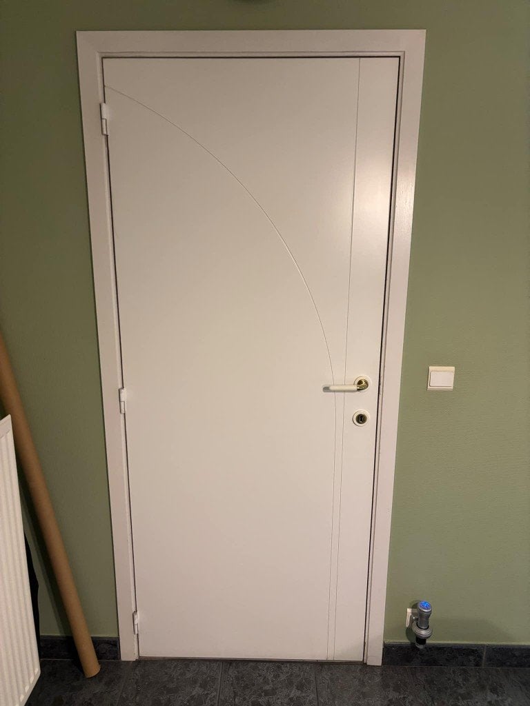 Binnendeuren (6 stuks beschikbaar), Doe-het-zelf en Bouw, Ophalen, Gebruikt, Hout, Binnendeur