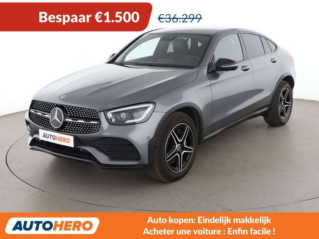 Mercedes-Benz GLC GLC 220 GLC 220 d 4Matic AMG Line, Autos, Cuir, Argent ou Gris, Achat, 143 kW