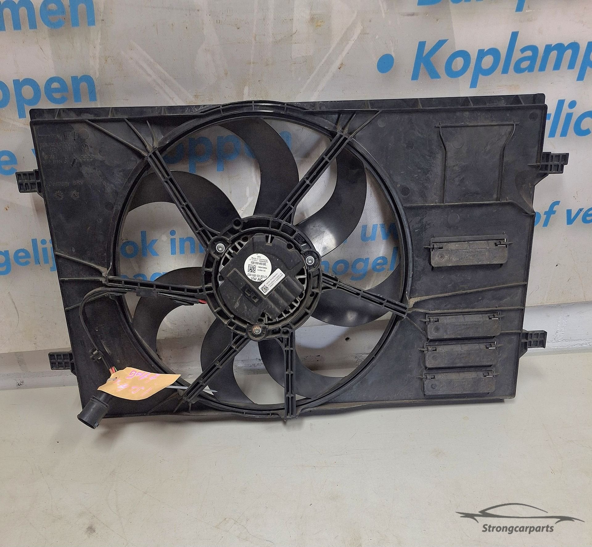 Koelvin met motor VW Golf VII 7 1.4tsi 1.2tsi 5Q0959455BE, Volkswagen, -, Utilisé, -