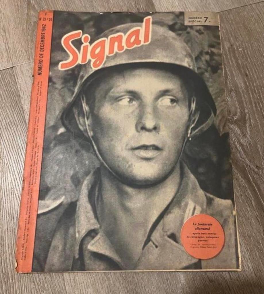 MAGAZINE, SIGNAL, DÉCEMBRE 1942, ÉDITION FRANÇAISE, Ophalen of Verzenden