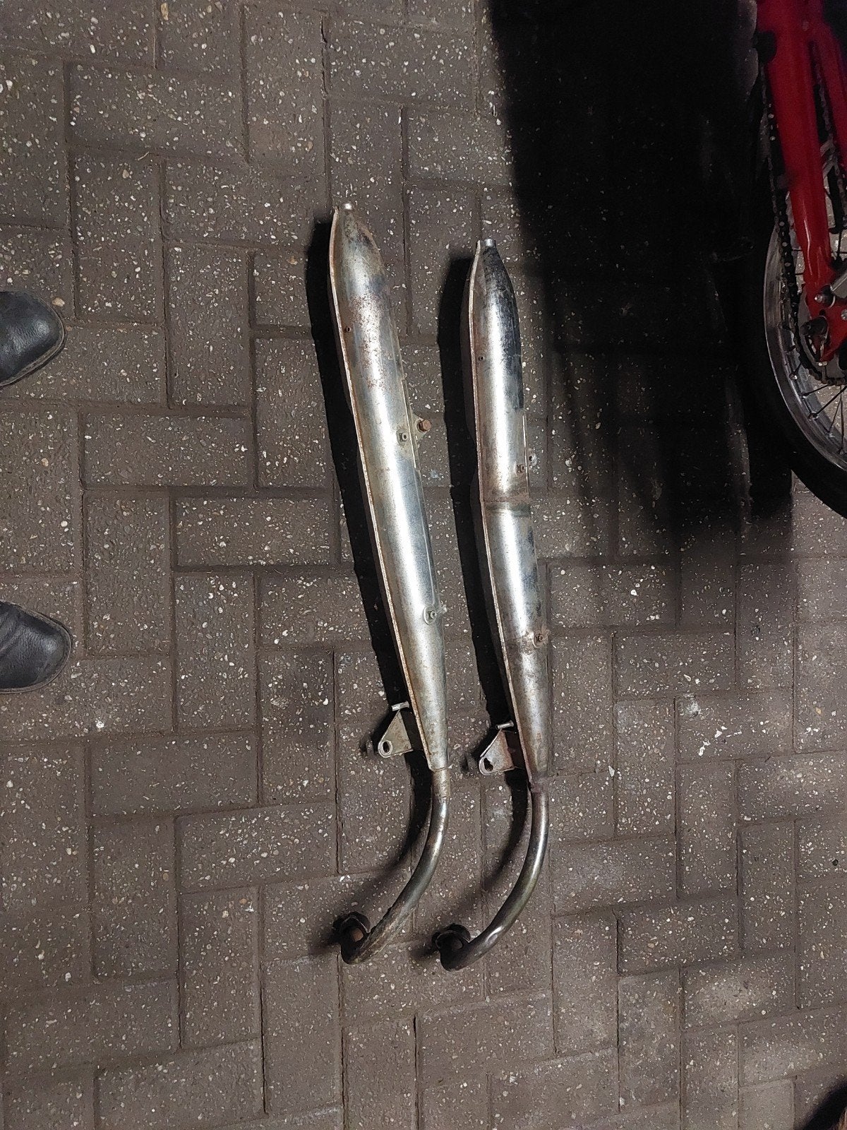 honda ss 50 uitlaten, Fietsen en Brommers, Ophalen of Verzenden