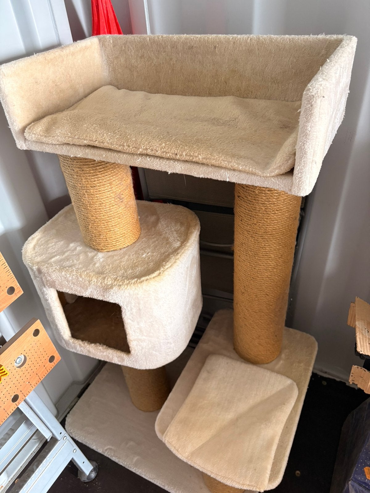 Arbre à chat, Animaux & Accessoires, Meubles griffoirs pour chats, Enlèvement, Utilisé