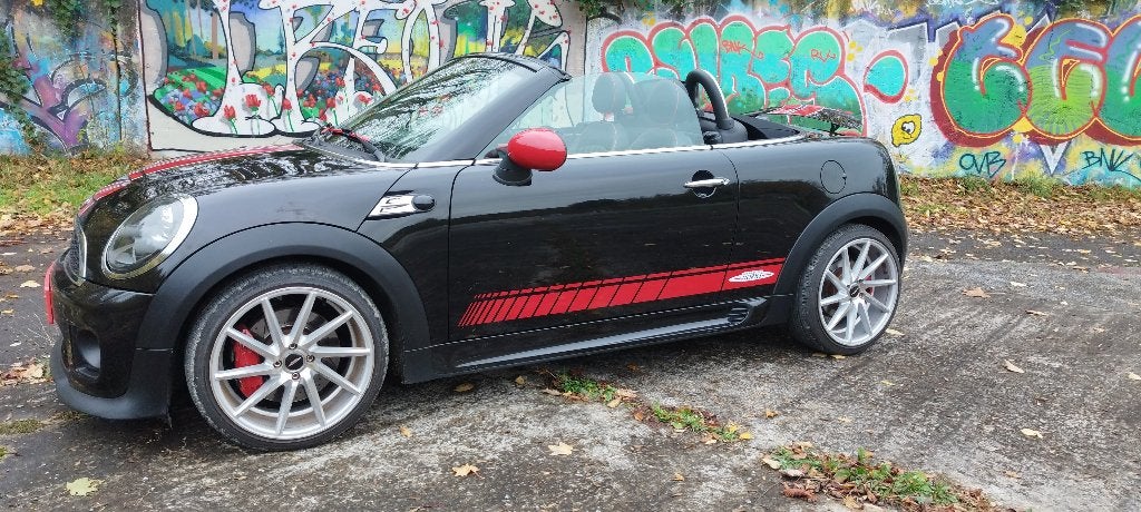 Mini roadster jcw 211cv, Autos, Mini, Cuir, 155 kW, Boîte manuelle, Roadster