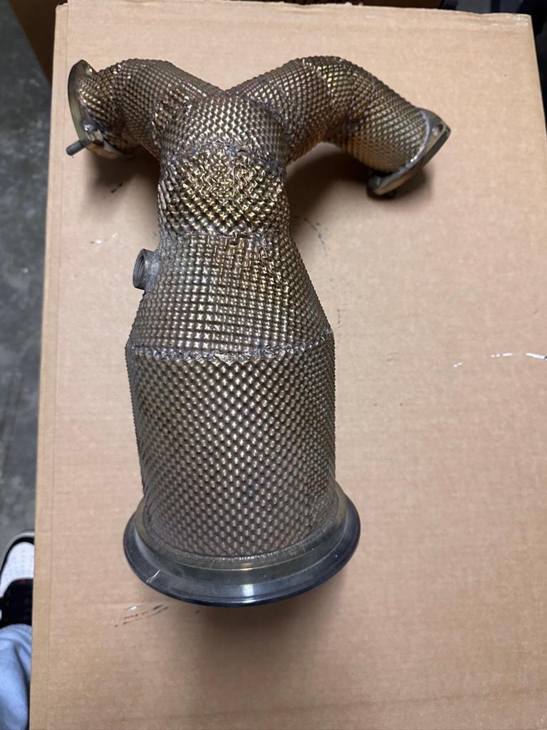 Downpipe en midpipe delete S5 B9, Auto-onderdelen, Uitlaatsystemen, Ophalen, Audi