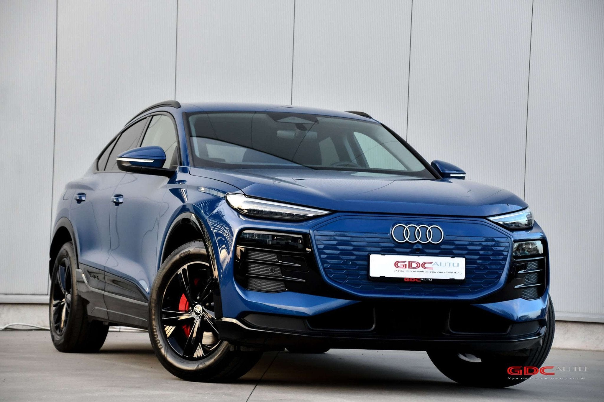 Audi Q6 e-tron Q6 E-Tron Sportback I Adaptive Cruise Control, Auto's, Audi, Gebruikt, Zwart, Blauw, 5 zetels