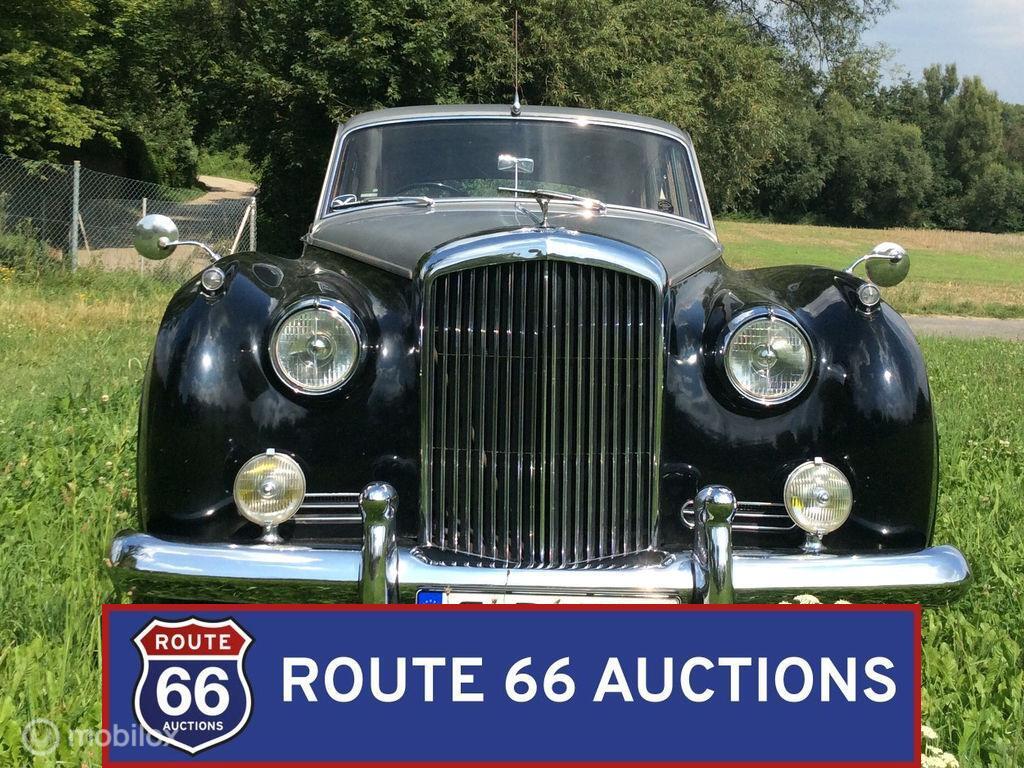 Bentley Continental S1 Saloon | 1958 | Route 66 Auctions, Auto's, Zwart, Bedrijf, Handgeschakeld, Overige carrosserie