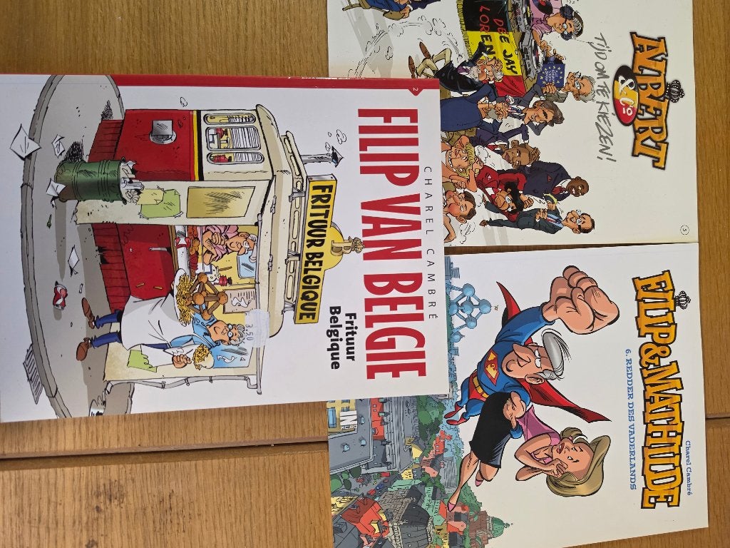 Albert . Filip en mathilde, Meerdere stripboeken, Ophalen of Verzenden, Zo goed als nieuw