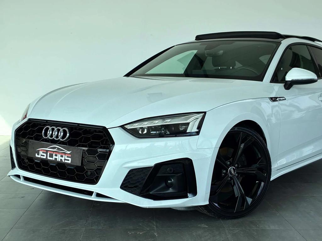 Audi A5 SPORTBACK 2.0TDi FULL SLINE-COCKPIT-T.O-CAMERA-PDC, Autos, Audi, Achat, Entreprise, 1968 cm³, Noir