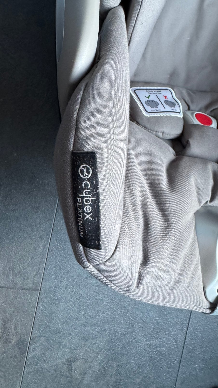 Siège auto, Enfants & Bébés, Enlèvement, Comme neuf