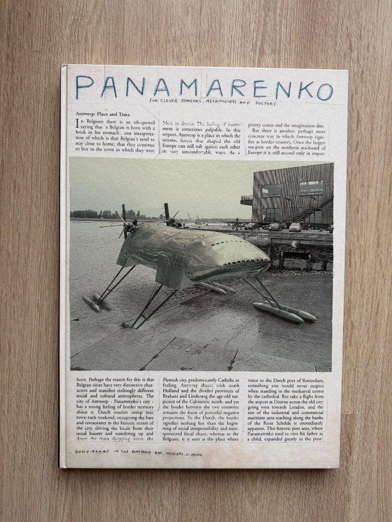 Panamarenko for clever scholars, astronomers and doctors, Boeken, Ophalen, Panamarenko, Zo goed als nieuw, Schilder- en Tekenkunst