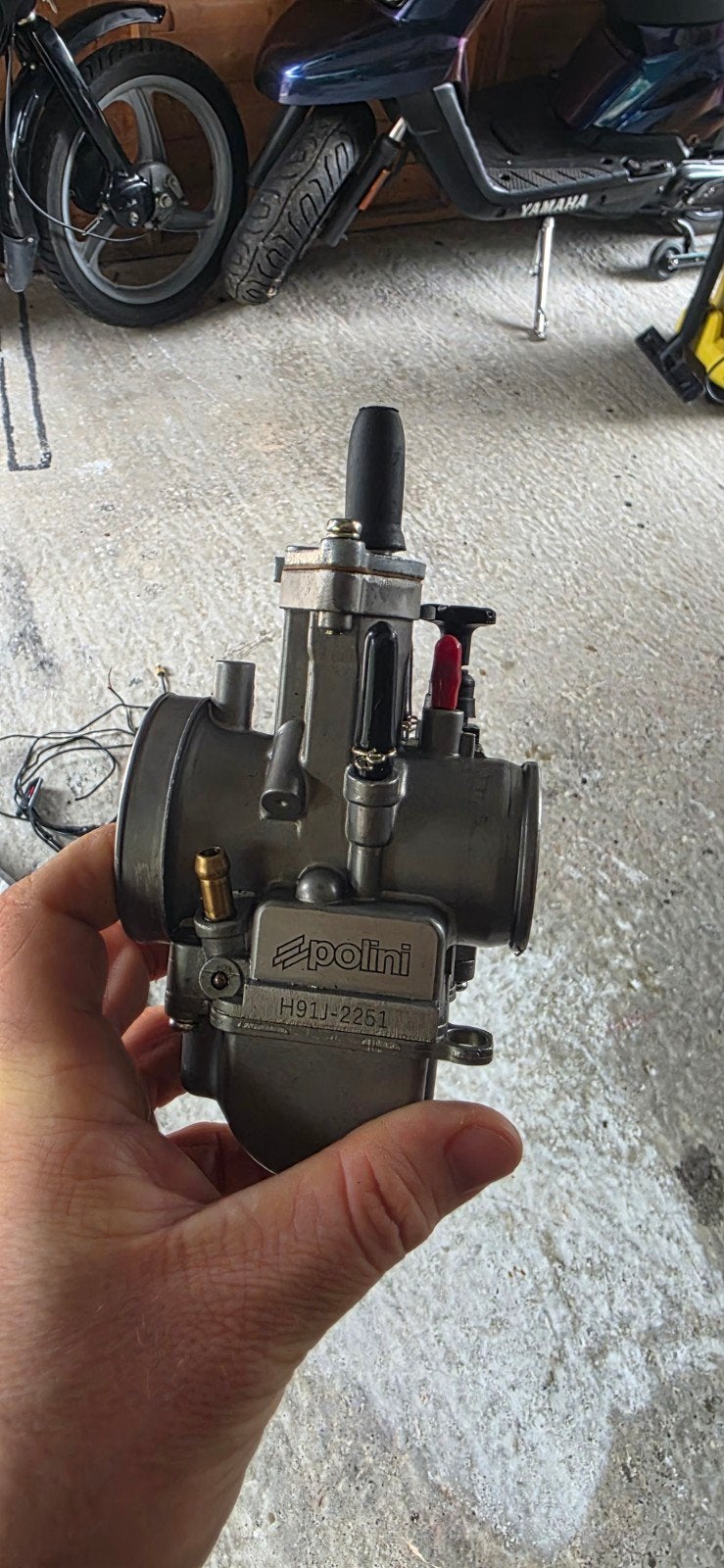 Polini Cp 34mm carburator, Fietsen en Brommers, Brommeronderdelen | Algemeen, Ophalen