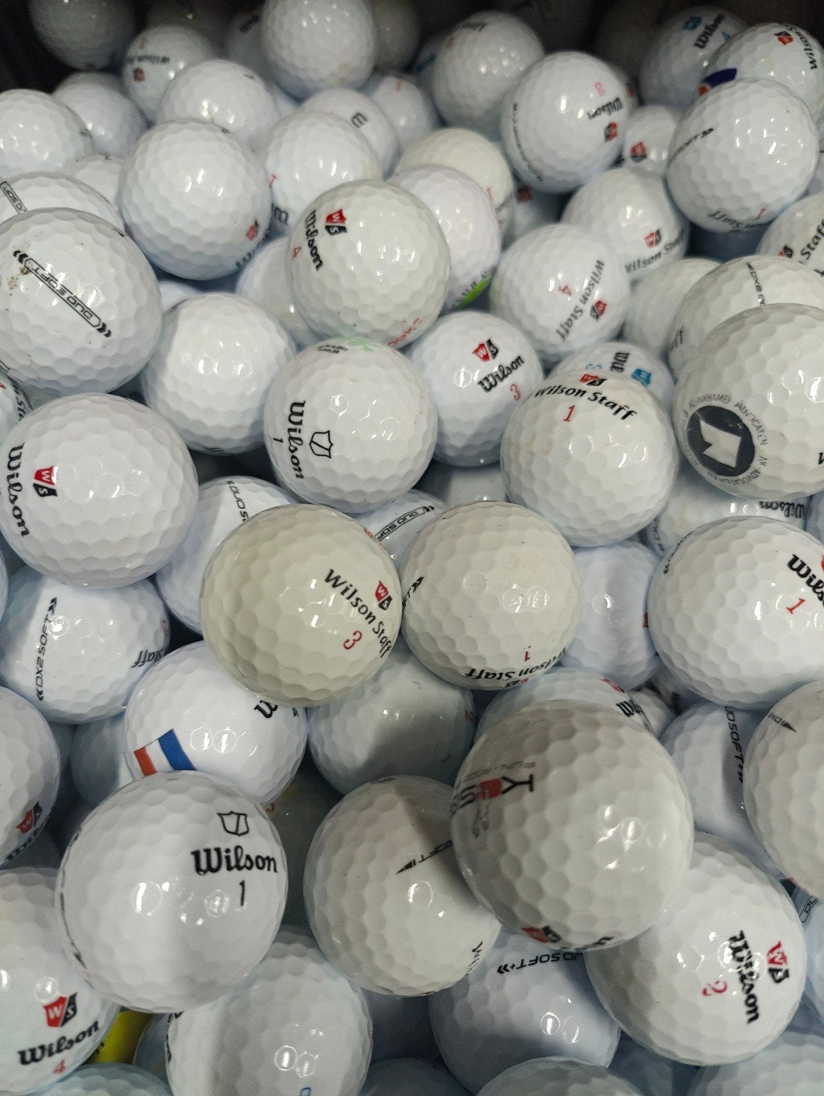 Wilson staff soft golfballen AAAA kwaliteit 100 stuks, Ophalen of Verzenden