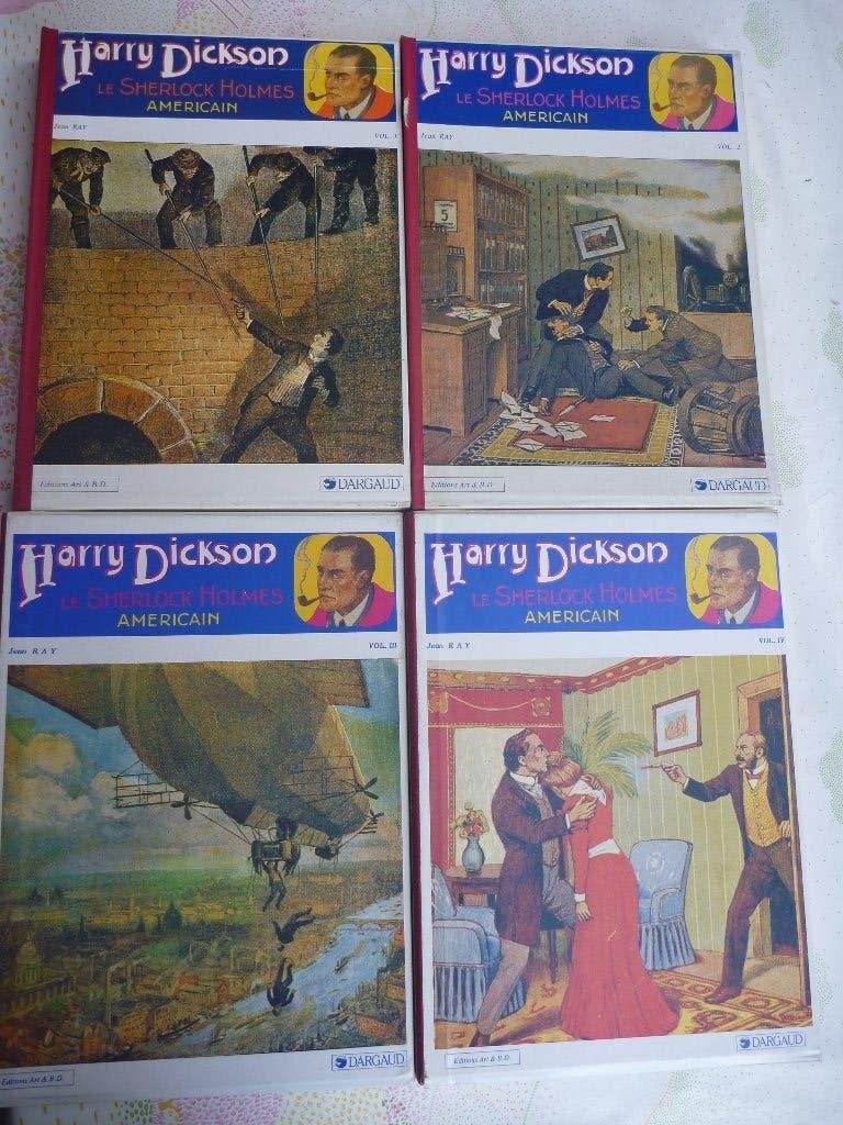 Harry Dickson en 40 fascicules sous carton, Enlèvement, Comme neuf, Jean RAY