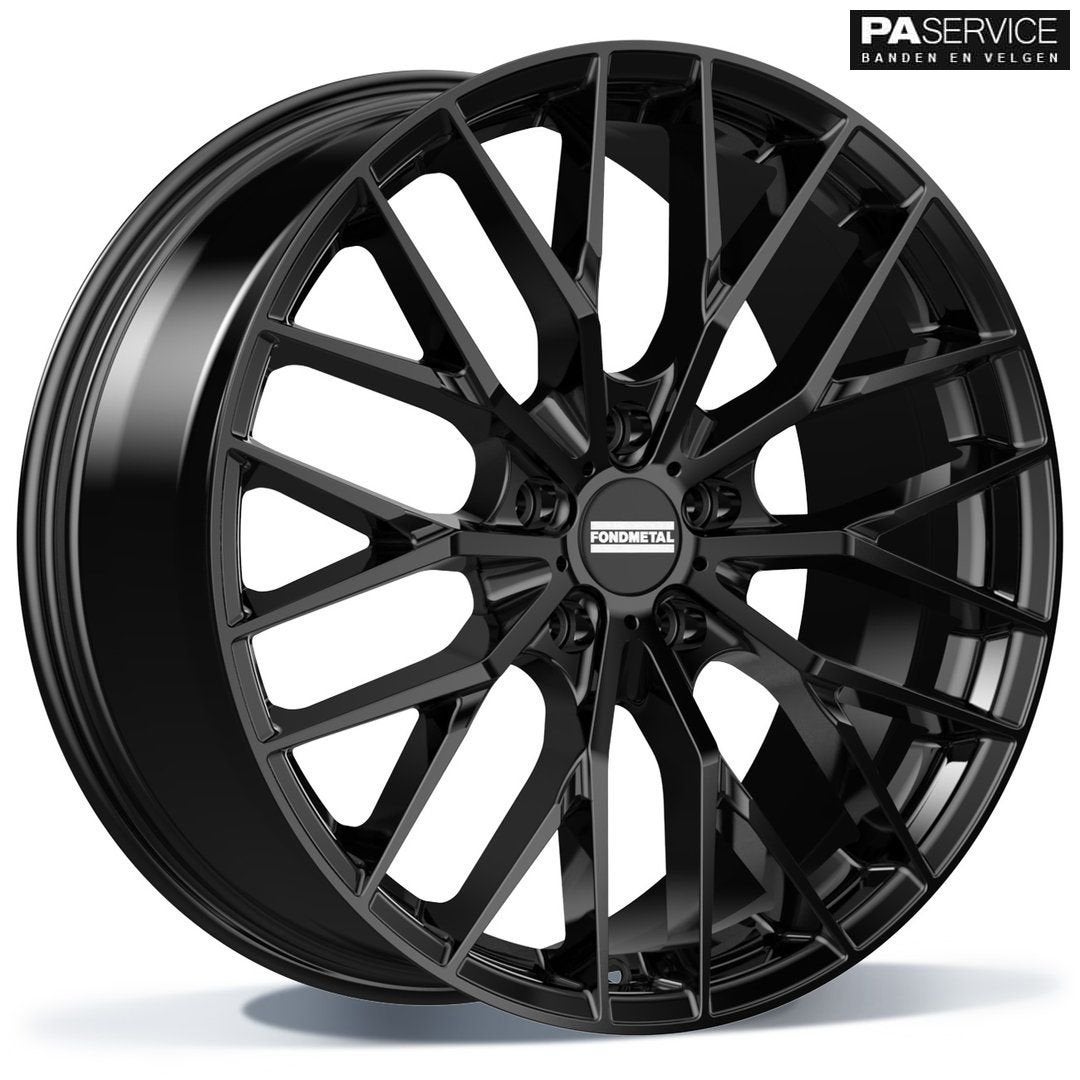 Nieuw 21 inch Audi A6 C9 Gloss Black Zomerset incl Hankook, Auto-onderdelen, Banden en Velgen, 18 inch, -, -, Banden en Velgen