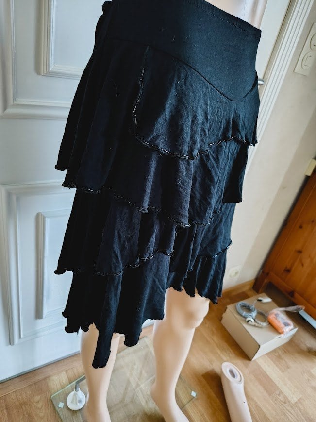 Nieuwe laagjes rok van mexx, Kleding | Dames, Mexx, Verzenden, Zwart, Nieuw