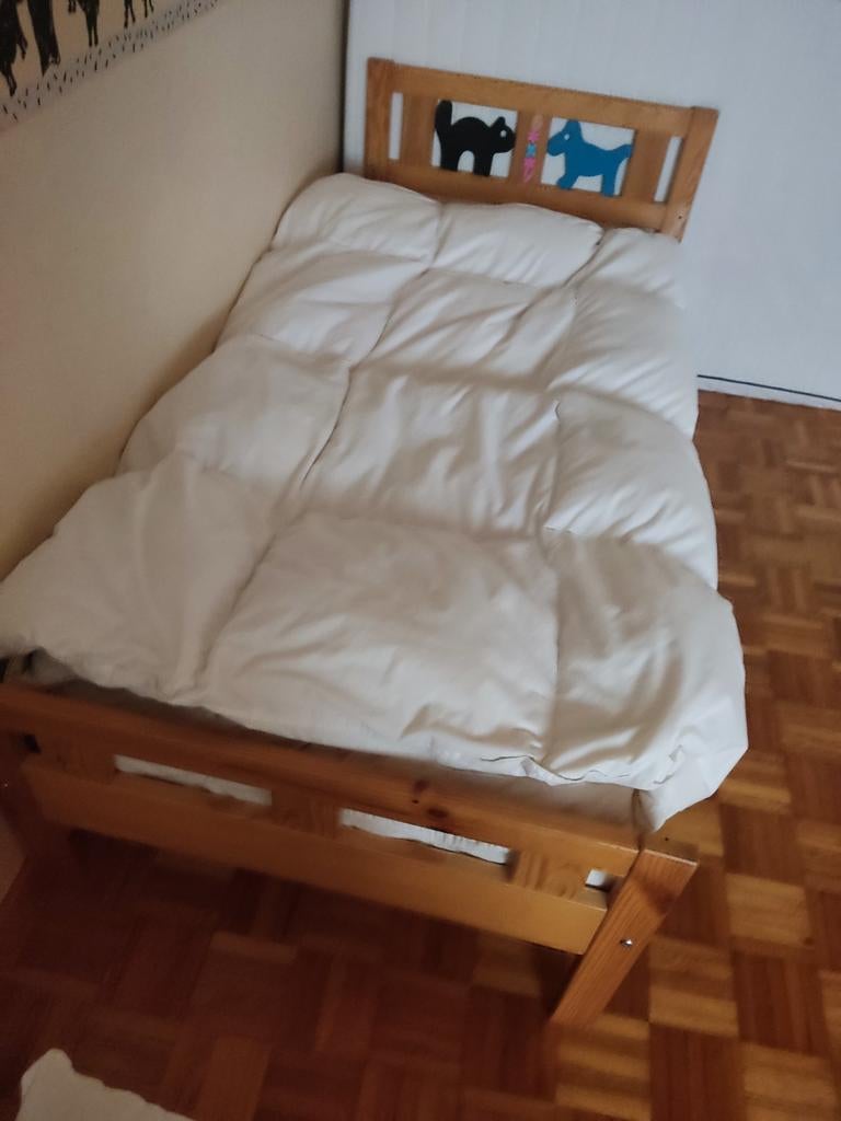 Kinderbedje, Ophalen