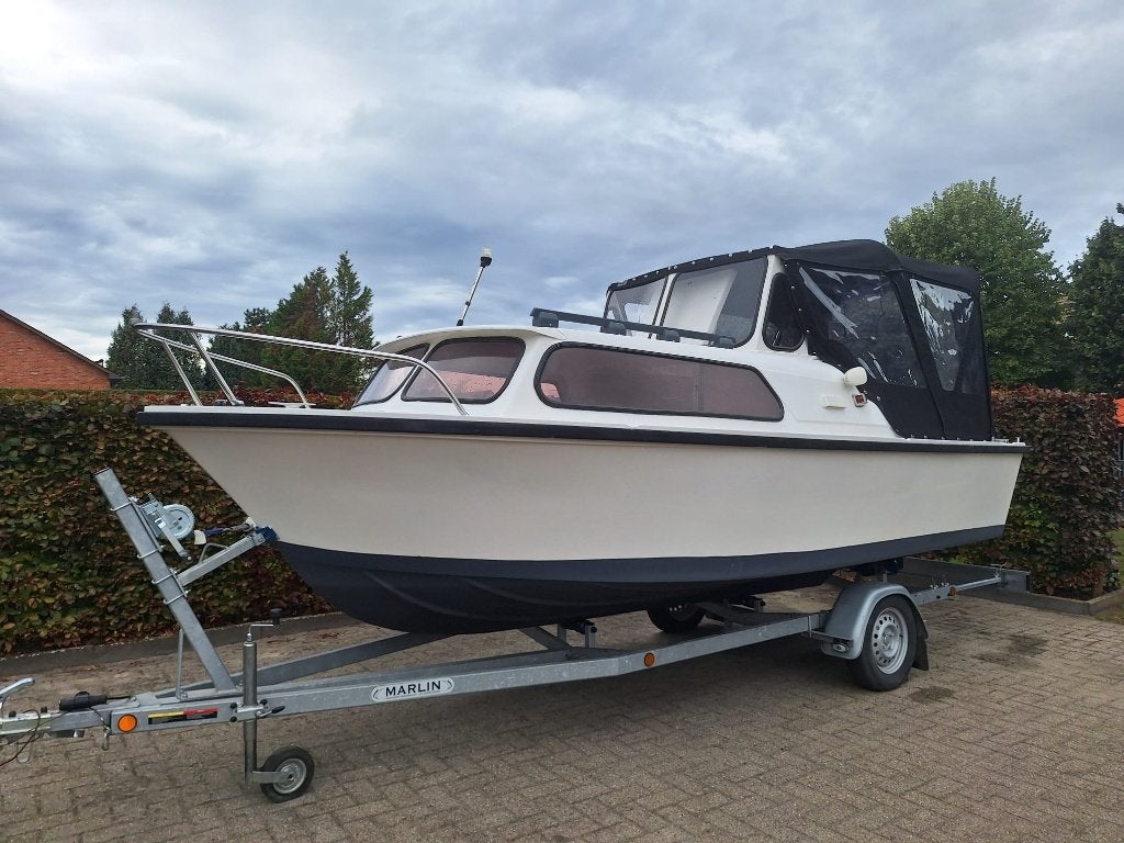 Motorboot, Sports nautiques & Bateaux, Essence, Bateau à cabine, Ensemble de coussins, Autres marques