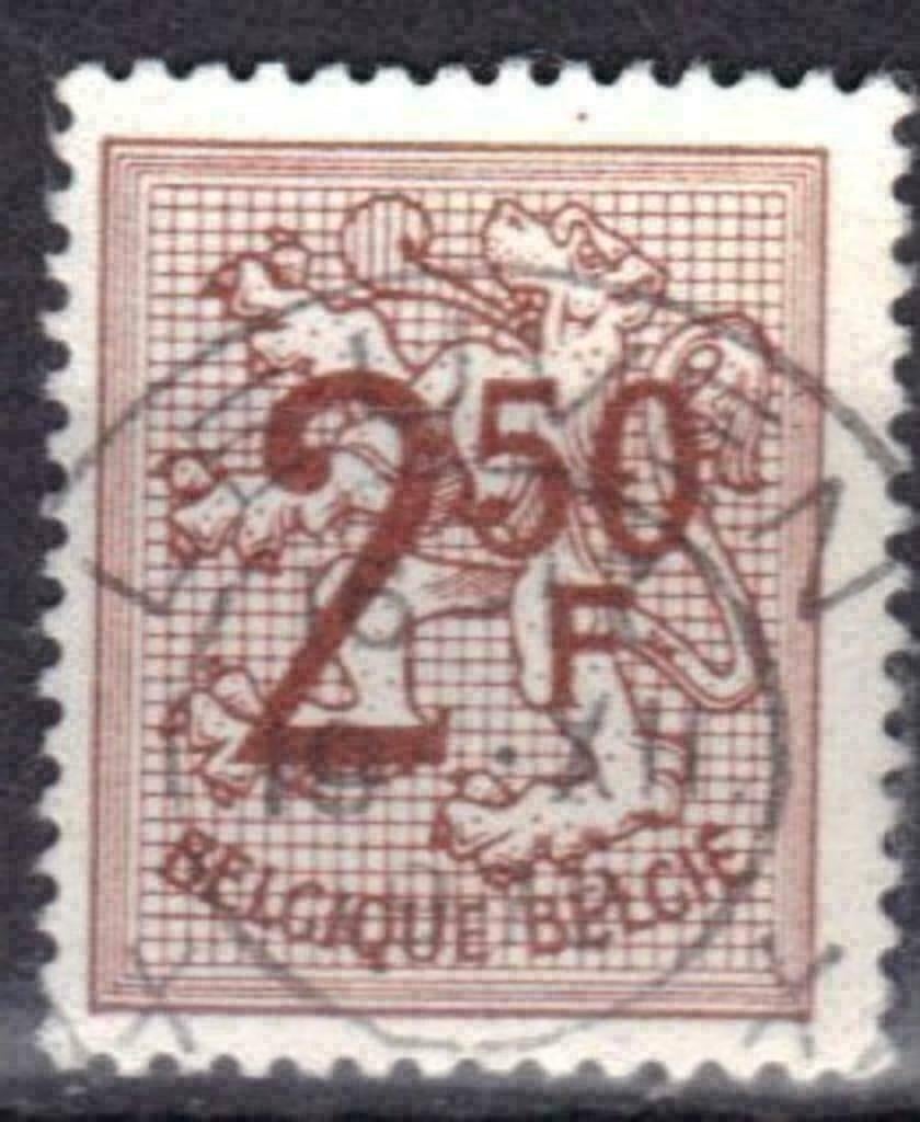 Belgique 1970 - Yvert/OBP 1544 - Figure sur la doctrine (ST), Envoi, Affranchi, Oblitéré