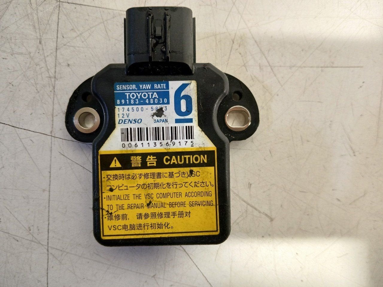 Stuurhoek sensor Lexus CT, Onderdelen@venauto.nl, Van der Ven Autorecycling B.V., Ettenseweg 76, 4706 PB Roosendaal, The Netherlands