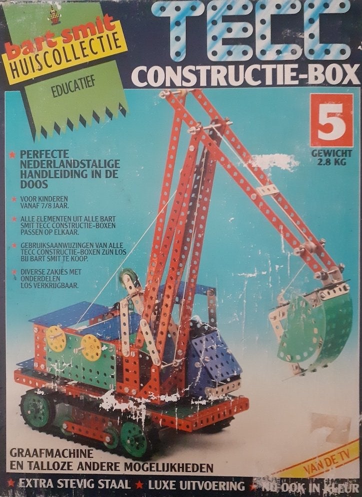 TECC CONSTRUCTIEBOX (genre meccano), Hobby en Vrije tijd, Modelbouw | Overige, Ophalen of Verzenden