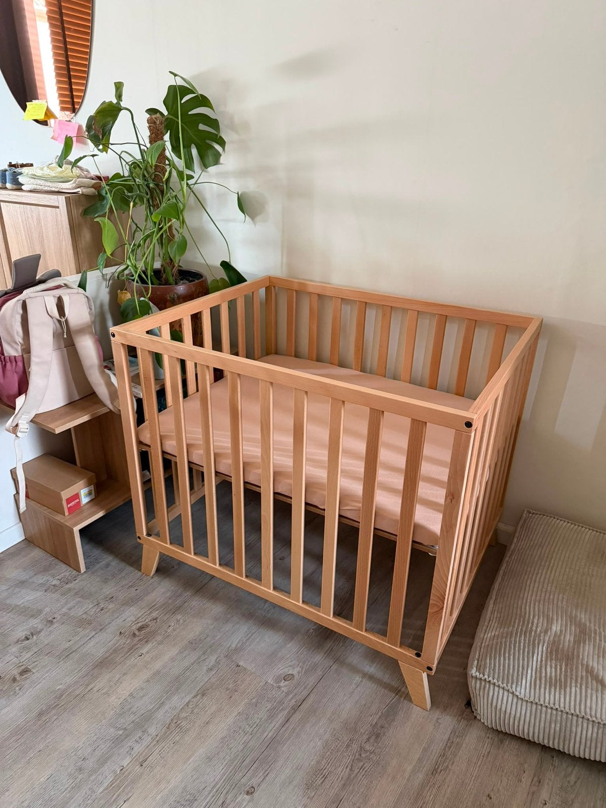 Babyparkje, Kinderen en Baby's, Babyparken, Ophalen, Zo goed als nieuw, Rechthoekig, In hoogte verstelbaar
