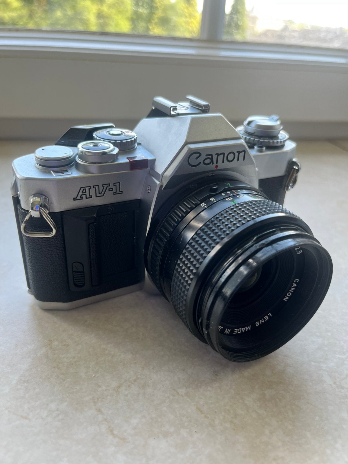 Canon AV-1, Ophalen of Verzenden, Refurbished, Canon