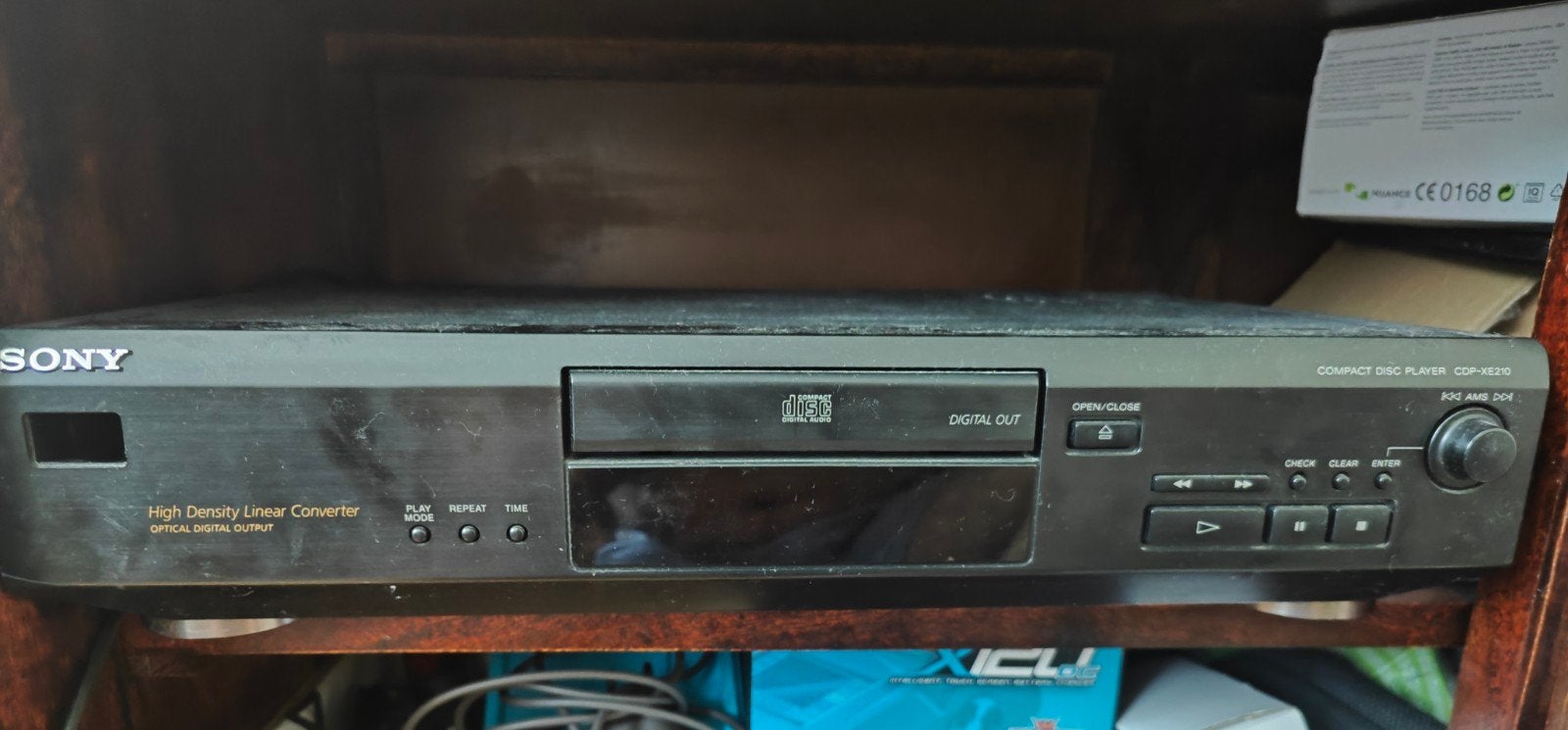 Sony CDP-XE210 – Lecteur CD Hi-Fi vintage, ne s'allume plus, Enlèvement ou Envoi, Sony
