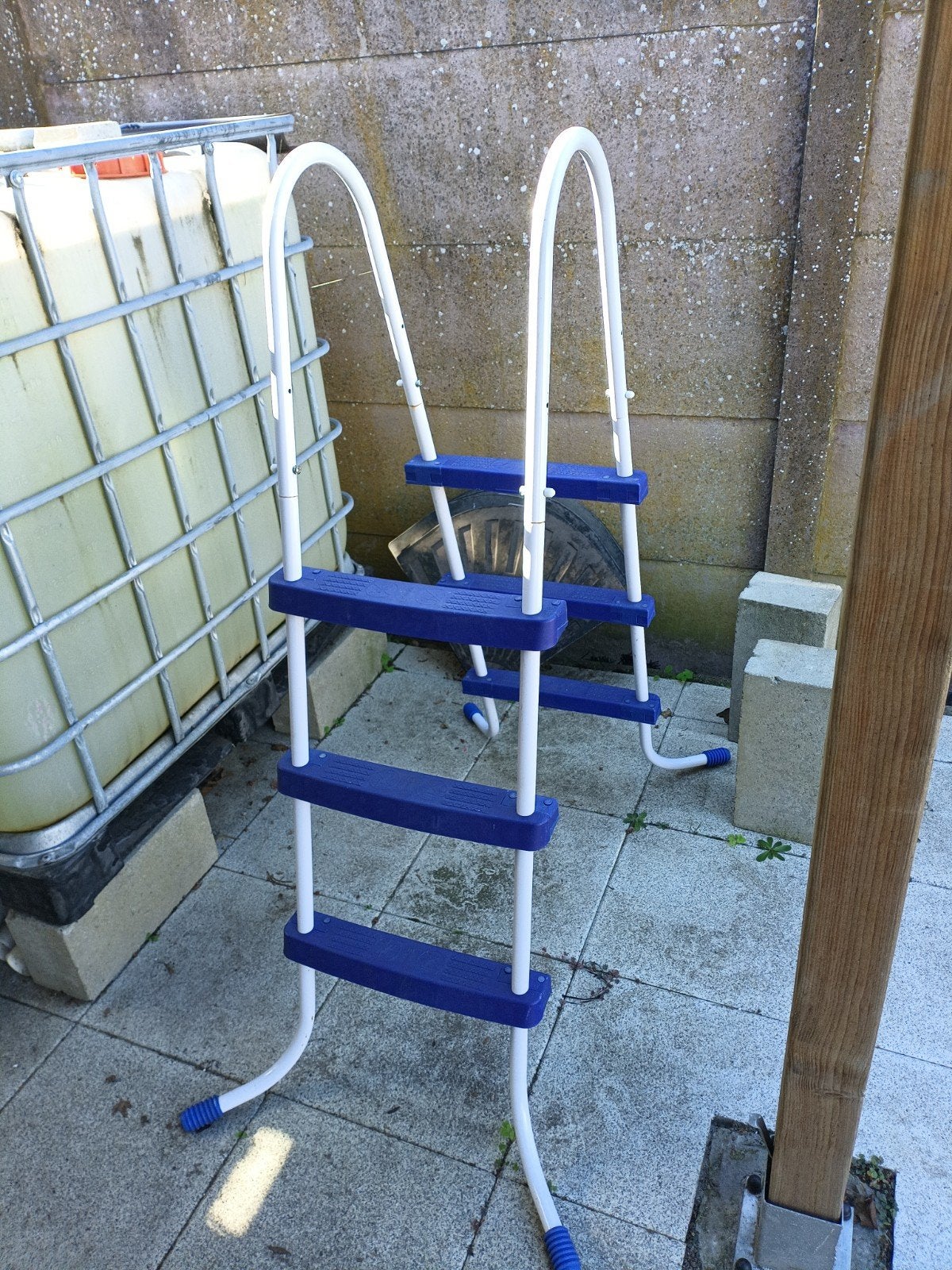 laddertje zwembad, Jardin & Terrasse, Enlèvement, Utilisé, Échelle