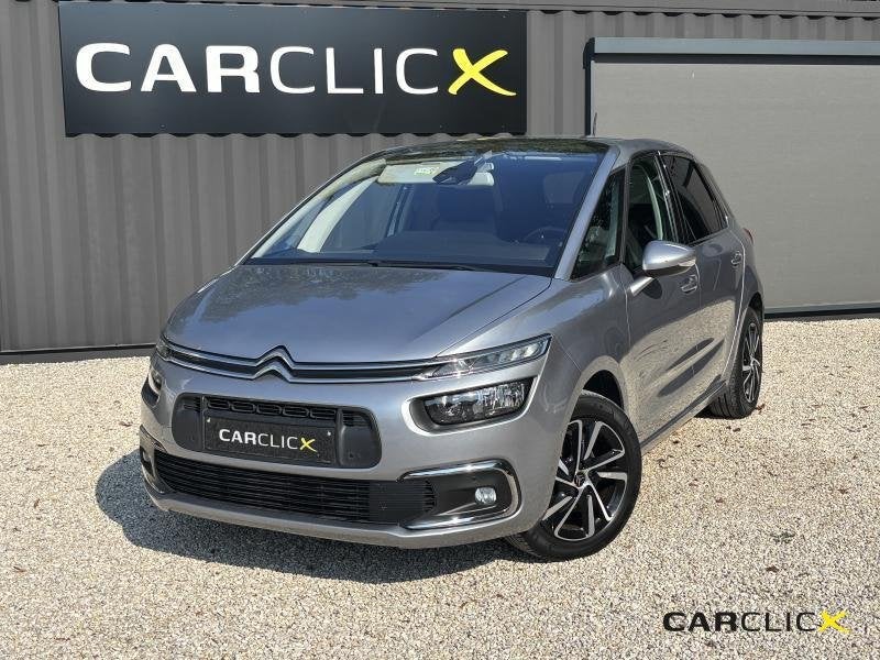 Citroen C4 (Grand) Picasso Exclusive 130 pk autom., Autos, Argent ou Gris, Achat, Euro 6, Entreprise