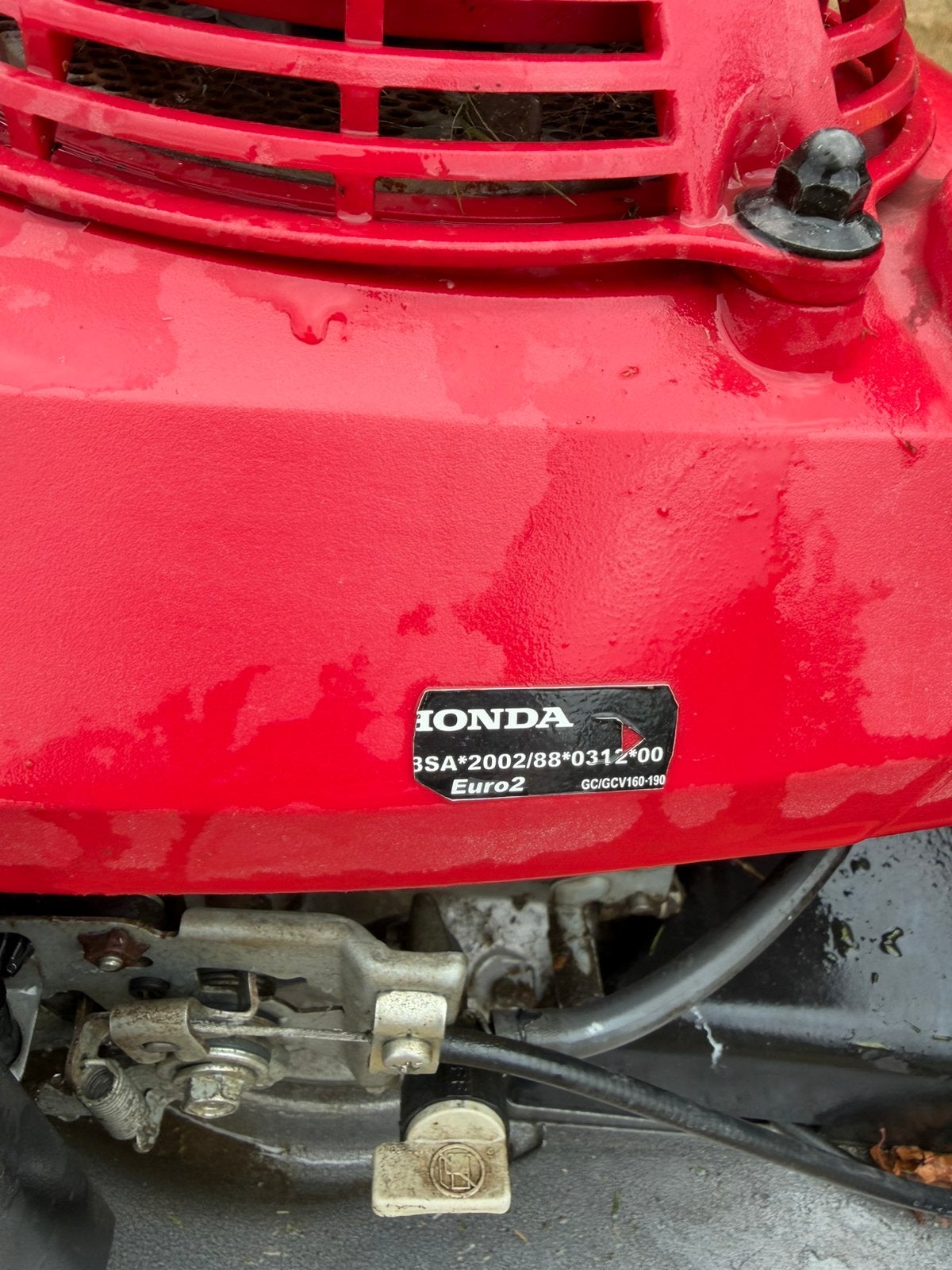 Honda grasmaaier 53cm breed, Ophalen, Zo goed als nieuw