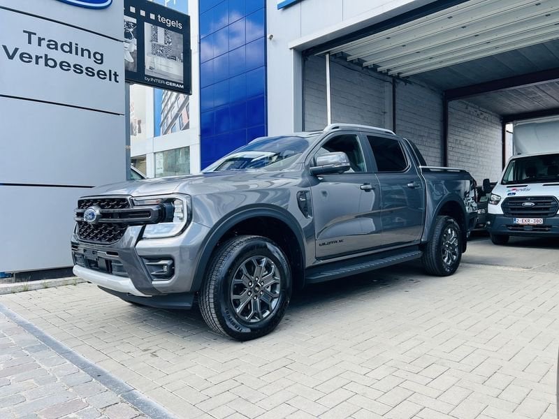 Ford Ranger, Auto's, Ford, Automaat, 4 deurs, USB, Zwart