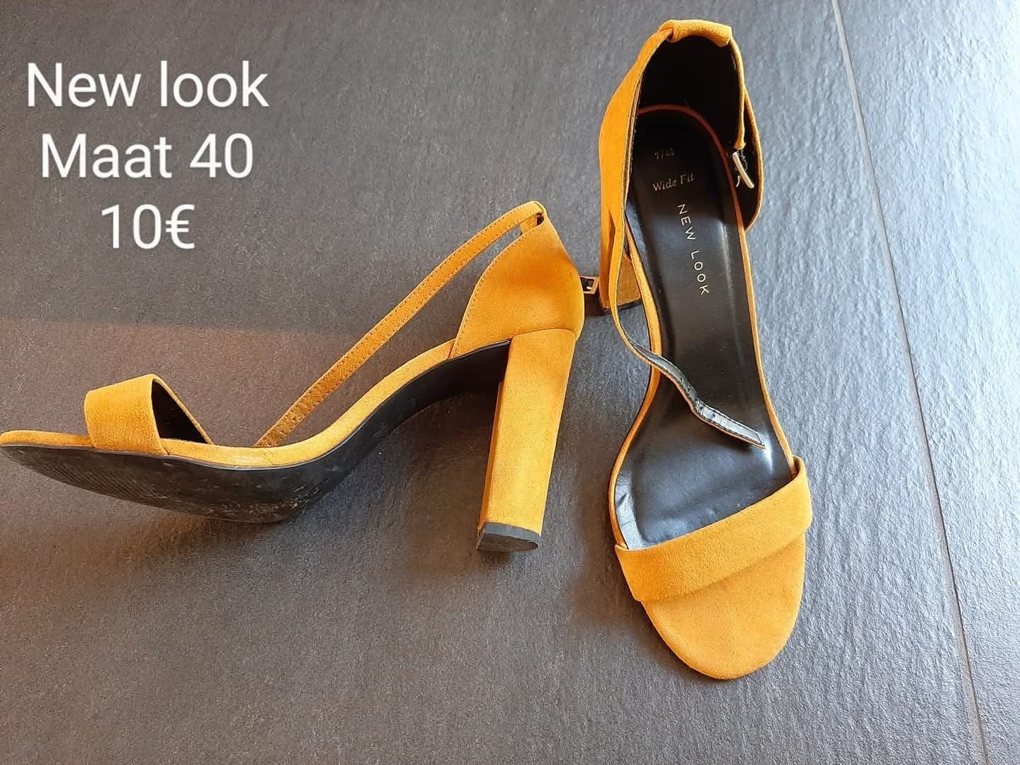 damesschoenen, New Look, Geel, Ophalen of Verzenden, Schoenen met hoge hakken
