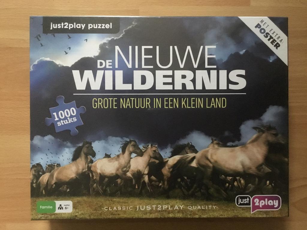 Puzzel De Nieuwe Wildernis 1000 stukken - Nieuw, Ophalen of Verzenden, 500 t/m 1500 stukjes, Nieuw, Legpuzzel