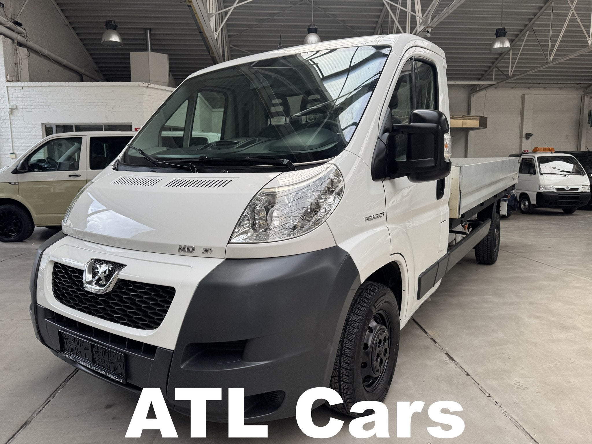 Peugeot Boxer 3.0D | !95.000km! | Open Laadbak | 1 Jaar Gara, Auto's, Voorwielaandrijving, Stof, Gebruikt, 4 cilinders