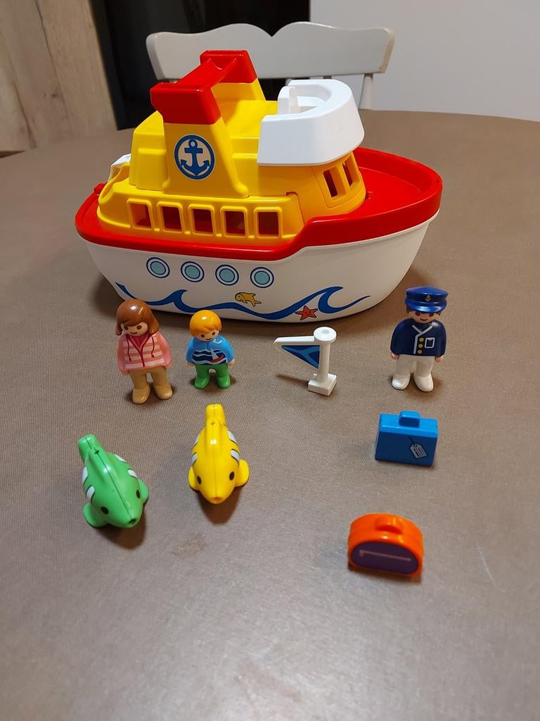 Boot van playmobil 123, Ophalen of Verzenden