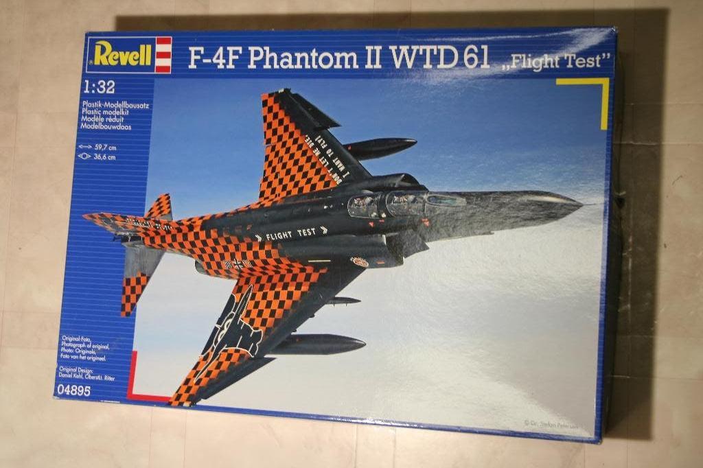 Revell 04895 1/32 McDonnell Douglas F-4F Phantom II, Revell, Ophalen of Verzenden, Zo goed als nieuw, Groter dan 1:72