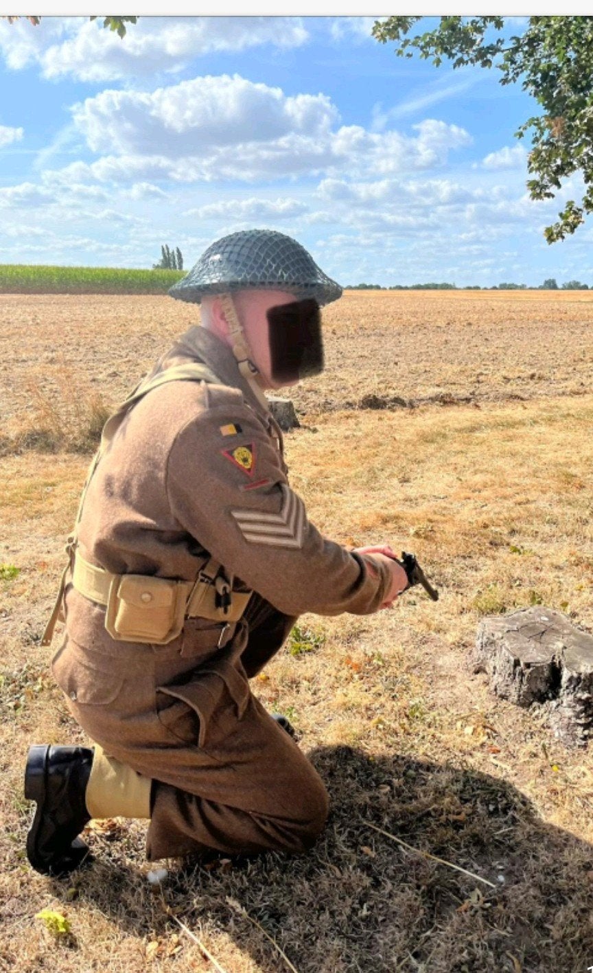 Complete Belgische WOII Battle Dress – Belgian Army in the U, Verzamelen, Militaria | Algemeen, Ophalen of Verzenden