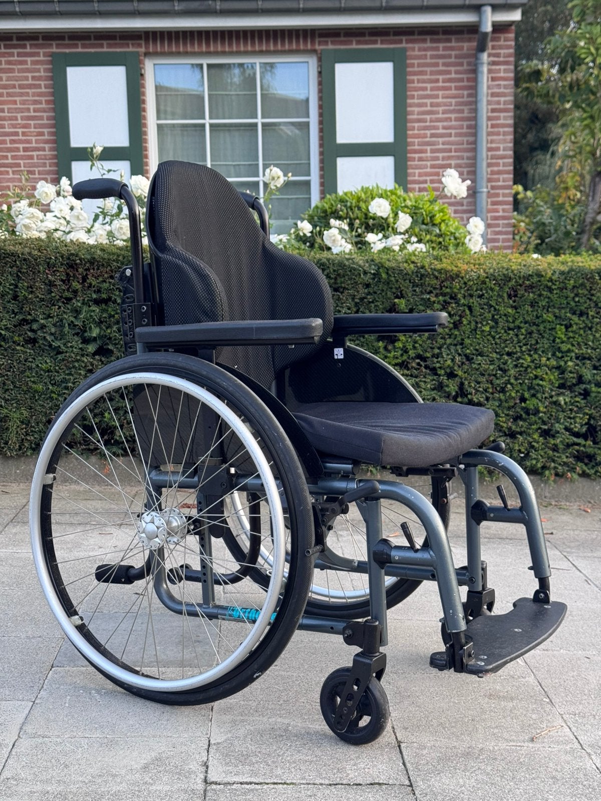 Fauteuil roulante bon état matrex x2 très confortable, Divers, Enlèvement ou Envoi, Pliant, Comme neuf, Fauteuil roulant électrique