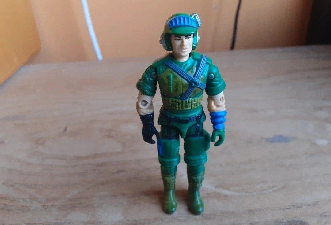 Gi joe gijoe blaster figuur 80s vintage, Envoi, Utilisé
