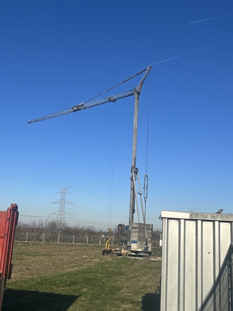 Vicario Torenkraan 2T 24m met afstandbediening, Ophalen