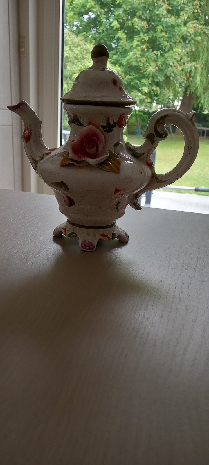 Bassano del grappa keramieken theepot, Ophalen of Verzenden