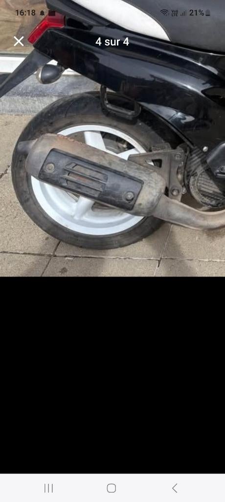 Je recherche cette pièce pour booster, Enlèvement, Utilisé, Pot d'échappement, Yamaha