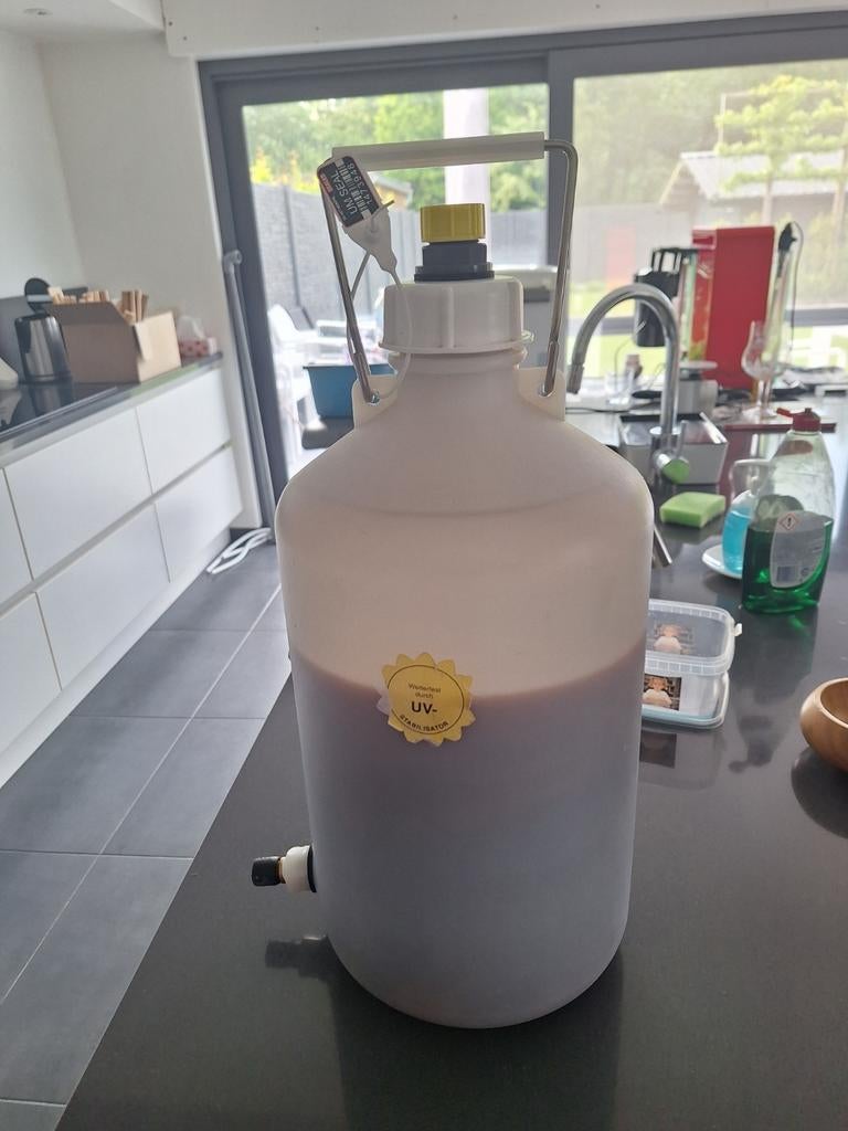 Mixbed ionenwisselaar 10L, Ophalen