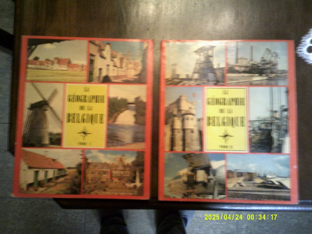 géographie de la Belgique : 2 tômes complets, Livres, Enlèvement ou Envoi, Comme neuf, Album d'images