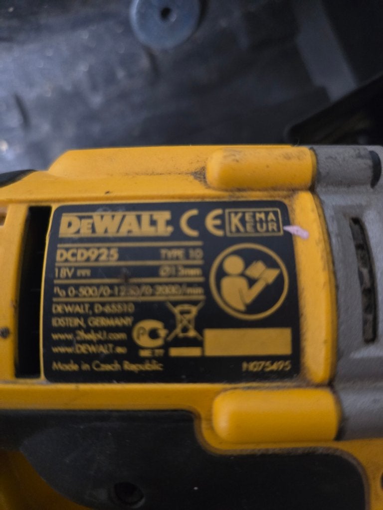 Dewald klopboormaschien, Ophalen, 400 tot 600 watt, Klopboormechanisme, Zo goed als nieuw